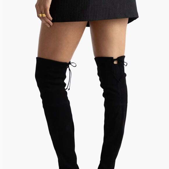 Stuart Weitzman Lowland Over-The-Knee Suede Boots size 7 - Picture 3 of 16